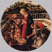 Francesco Botticini Madonna with Child oil on canvas